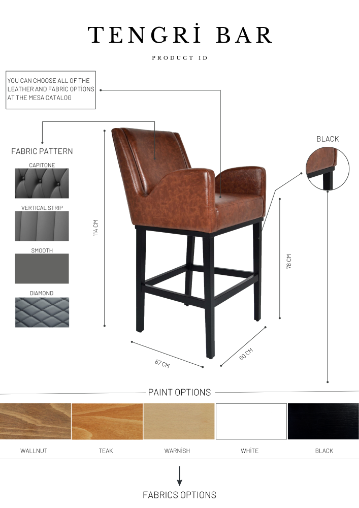 Tengri Bar Chair