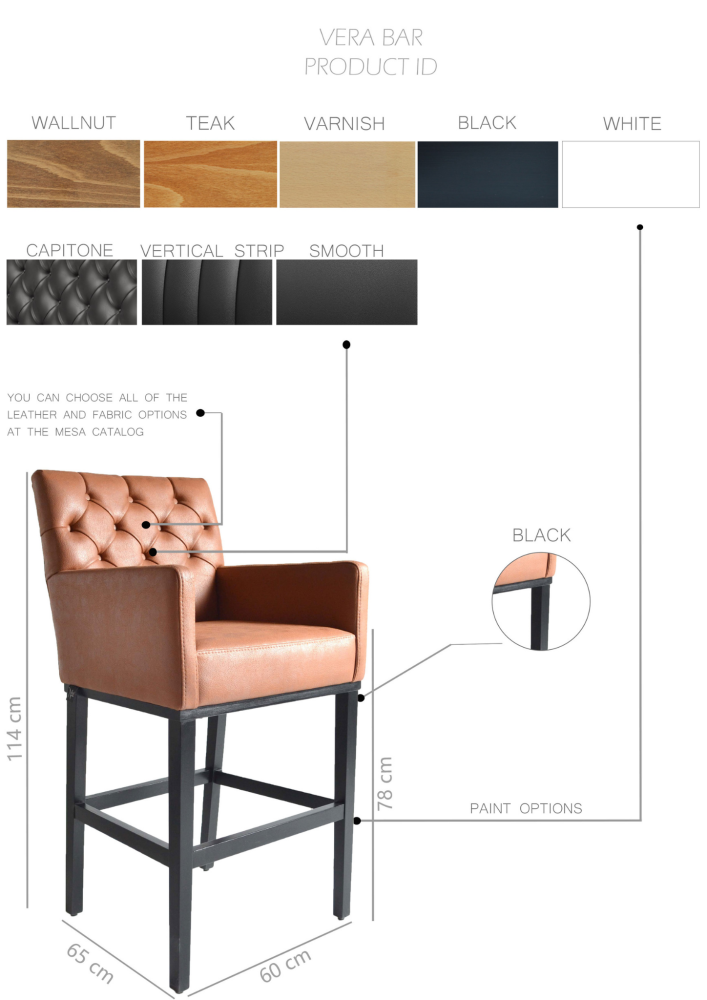 Vera Bar Chair