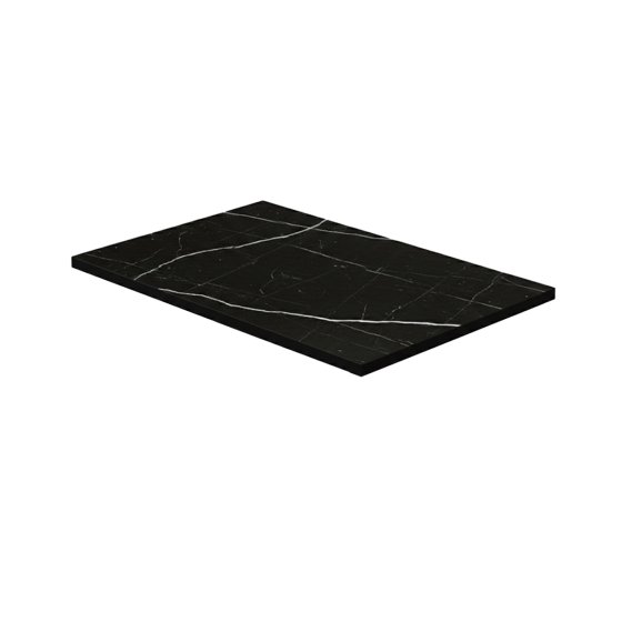Delta Table Top Marble Black