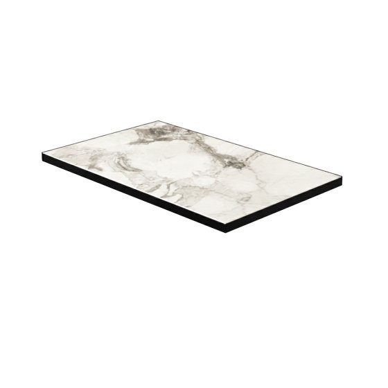 Delta Table Top Marble White