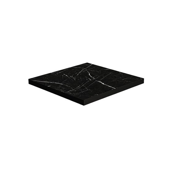Delta Table Top Marble Black